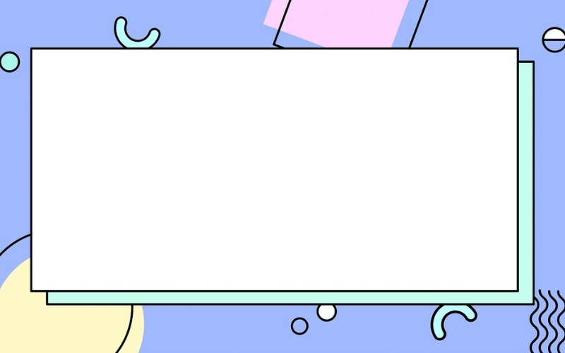Ảnh làm Slide PowerPoint với các mảng khối vuông 2